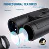 12X42 Binoculars for Adults - Compact, Clear, High Definition, Weak Light Vision, Professional for Bird Watching, Travel, Stargazing, Concerts, and Portable Use view 3