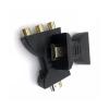 1080P RCA AV to HDMI-Compatible Composite Adapter Converter Audio Video Cable HDMI-Compatible to AV with USB Cable for HD TV Box Display Conversion Line view 1