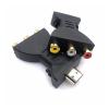 1080P RCA AV to HDMI-Compatible Composite Adapter Converter Audio Video Cable HDMI-Compatible to AV with USB Cable for HD TV Box Display Conversion Line view 2