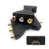 1080P RCA AV to HDMI-Compatible Composite Adapter Converter Audio Video Cable HDMI-Compatible to AV with USB Cable for HD TV Box Display Conversion Line view 4