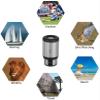 7x18 Compact Monocular Telescope - Life Waterproof BAK4 Prism Lens Binoculars for Bird Watching view 2