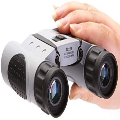 10X25 Mini Pocket Binocular Telescope - High Definition, Rainproof, BAK4 Prism, Green Film, Compact and Lightweight for Outdoor Activities