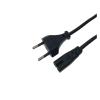 Two Flat Power Cord AC Power Cord Eight Character Tail Power Cord 1.5 Meters 0.75 Square(US) view 2
