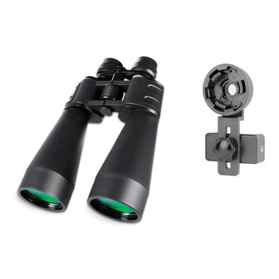 10-380x100 Powerful Binoculars, Long Range Telescope Zoom, HD BAK4, High Magnification Professional Monocular - Sharp Images