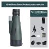12-36x60 Zoom Monocular Telescope with Tripod and Phone Clip - Ideal for Bird Watching, Outdoor Camping, and Hunting view 3
