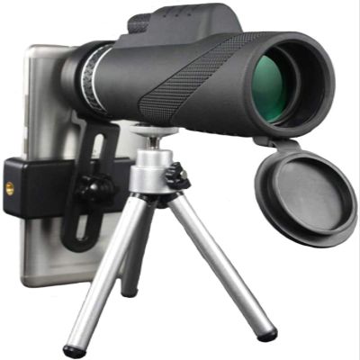 10x40 Monocular Telescope - Compact, High Definition, BAK4 Prism, Smartphone Adaptable, Tripod Ready, Multi-Purpose Viewing