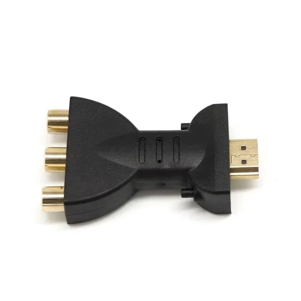 HDMI to AV Converter Cable-3RCA Composite/Component Adapter for PS2/DVD/CRT TV, Red-White-Yellow & RGB Video Output Display Conversion Line