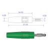 10PCS 4MM Banana Nickel Plated Banana Pin Electrical Connector Accessories J.10012(5 Colors x 2) view 2