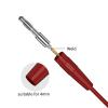 10PCS 4MM Banana Nickel Plated Banana Pin Electrical Connector Accessories J.10012(5 Colors x 2) view 4