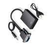 1080P VGA to HDMI Converter Adapter with USB Power & 3.5mm Audio - Male to Female for PC Laptop TV Projector Computer Display Display Conversion Line view 1