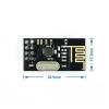 1-10PCS NRF24L01 2.4GHz 2Mbit/s Wireless Data Transmission RF Transceiver Module Board 1.9-3.6V for DIY(5pcs) view 2