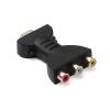 1080P RCA AV to HDMI-Compatible Composite Adapter Converter Audio Video Cable HDMI-Compatible to AV with USB Cable for HD TV Box Display Conversion Line view 2