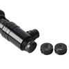 JOEBO Microscope Kit Objective Lens Coaxial Light Monocular C-Mount Zoom Lens Microscope Camera Microscope Lens Adapters(5X) view 2