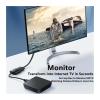 1080P HDMI-Compatible to VGA Adapter Cable with 3.5mm Audio Jack USB Power Port Converter for PC Laptop PS4/3 Projector TV Box Display Conversion Line(No Audio No Power) view 4