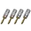 4PCS 4MM Gold Plated Speaker Banana Connector Audio Amplifier Speaker Terminal 12002 view 4