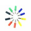 5pcs Banana Red+Black 4mm Audio Speaker Wire Cable Screw Type Banana Connector(5Pcs Red) view 1