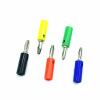 5pcs Banana Red+Black 4mm Audio Speaker Wire Cable Screw Type Banana Connector(5Pcs Red) view 3