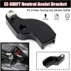 Compatible with Harley M8 17-Later Touring and 18-up Softail Breakout Fat Bob 114 Motorcycle EZ-Shift Neutral Assist Bracket Accessory view 2