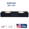 12" Dual Sealed sub Box, fits 06-24 Ridgeline Speaker Box subwoofer Enclosure Stereo car Audio Home Audio view 2