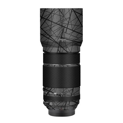 XF 70-300 Anti-Scratch Camera Lens Skin Vinyl Sticker for Fujifilm XF 70-300mm F4-5.6 Coat Protective Film Decals (Cross Gray)