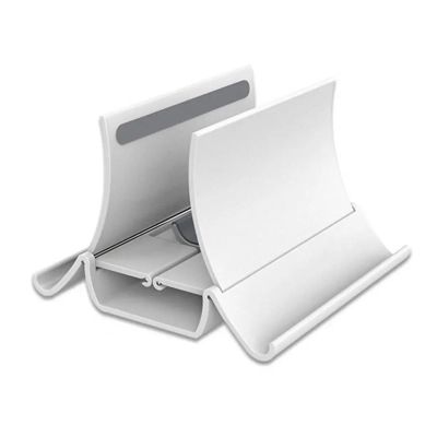 HFFFXRCY Laptop Monitor Stand with Heat Dissipation Multi-function Vertical Stand Non-slip Stand(White)