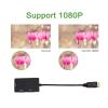 3 IN1 Displayport DP to HDMI-Compatible DVI VGA Adapter 1080P for Projector TV Laptop PC Display Port Converter Connector Cable Display Conversion Line view 4