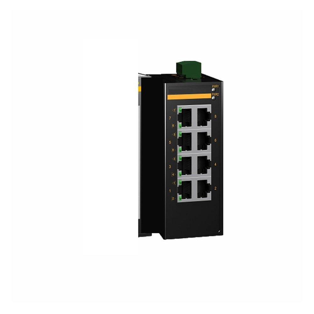 AFITSEP Industrial-Grade OPAL8-8T-LV-LV Rail-Mounted Ethernet 8-Port 100M Network Switch Industrial Ethernet Switches