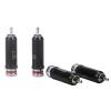 0102 Silver Plated Brass Rhodium Lock Welded Audio/Video Connector Tuner Output view 3