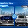 12.3-inch car Radio, Stereo, GPS Navigation Suitable for BMW 5 Series (CIC System) 11-12, Android 13.0 Wireless Player, CarPlay Auto Bluetooth, Original System retained4+64G view 2