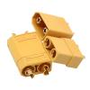 10Pcs / 5 Pairs Female Male XT90 Banana Bullet Connector view 3