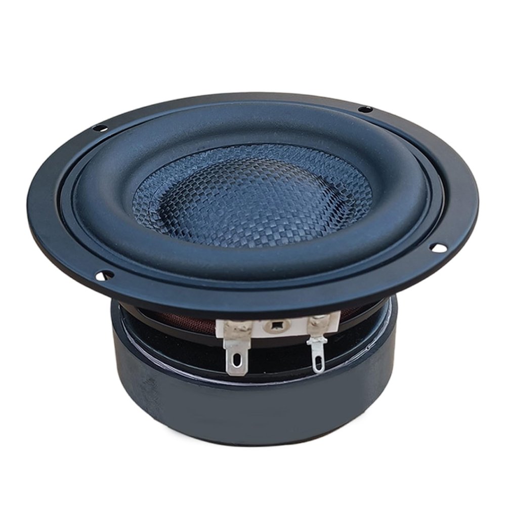 4inch Subwoofer 40W Basin Bass Loudspeaker High Sensitivity Low End Home Superior Sound Low Frequencies Fit for Theater Car Sound Subwoofer