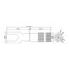 2/4Pcs Speaker Banana Audio Connector 4mm Banana for Video Speaker Adapter Audio Jack Wire Cable(4 Pcs,Y Type) view 3