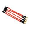 3pcs 3.5mm Banana Connector 16AWG Silicone Extension Wire 10cm 25cm 30CM(10Cm) view 2