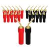 Banana Plugs Closed Screw 24K Gold Plated Banana Speaker Connectors Dual Screw Lock Banana Connector(4 Pcs,Y Type) view 4