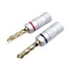50Pcs/Lot Banana Plugs Connectors Audio Jack Wire Cable Screw Speaker Amplifier Connectors Plugs(24 Pieces) view 3