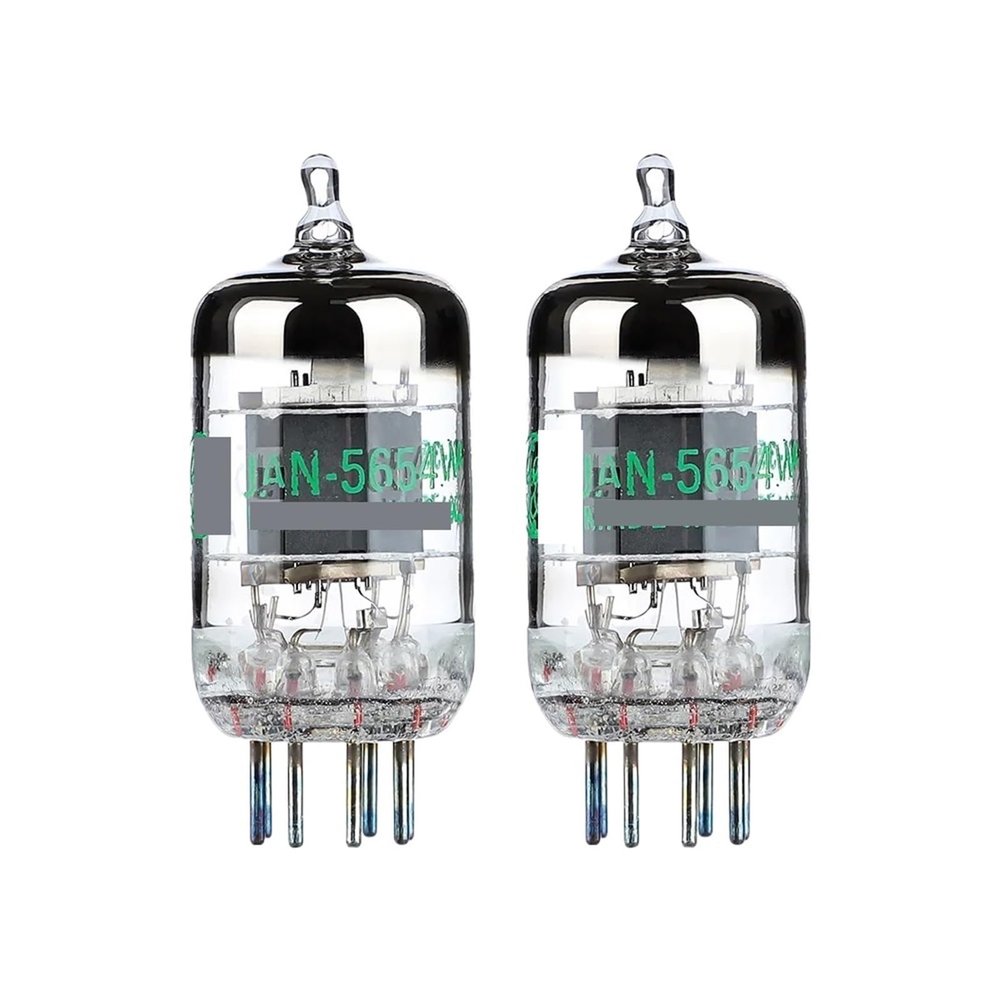 1Pair 5654W Vacuum Tubes Valve Vacuum Electronic Tube for 6J1 6m1 6AK5 6J1P EF95 Pairing Audio Amplifiers