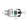 1Pair 5654W Vacuum Tubes Valve Vacuum Electronic Tube for 6J1 6m1 6AK5 6J1P EF95 Pairing Audio Amplifiers view 4