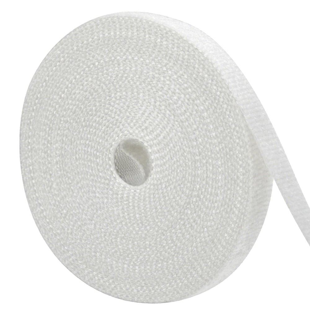 100ft x1/2 in Hook and Loop Roll, Hitotsu Reusable Fastening Tape Cable Ties, Self-Gripping Multi-Purpose Wrap Fasteners for Cord Manage,Home, Office, Electrical Cords, Data Center, White