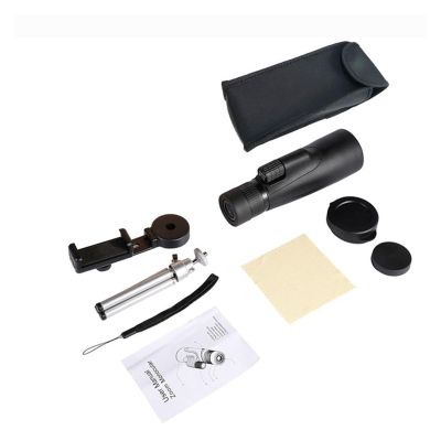 10-30x50 Monoculars Telescope - Zoom BAK4 Prism HD Optics, Powerful Binoculars, Night Vision, Waterproof for Camping, Hunting - Sharp Images