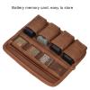 VBESTLIFE Small DSLR Camera Bag Pouch Holder Case, for E10 E17 E6N, NP FW50 FZ100, EN EL25 EL15, NP W235 and more, SD Card Holder Memory Card Case view 2