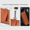 VBESTLIFE Small DSLR Camera Bag Pouch Holder Case, for E10 E17 E6N, NP FW50 FZ100, EN EL25 EL15, NP W235 and more, SD Card Holder Memory Card Case view 4