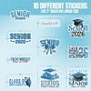 (10pcs) Class of 2026 Stickers, Senior 2026 Graduation Decorations, First Day of Senior High School Gifts, Vinyl for Laptop, Locker, Water Bottle, Tumbler, Party Favors, Waterproof, Weather-Resistant view 2