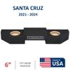 6" Dual Sealed sub Box, fits 21-24 Santa Cruz Speaker Box subwoofer Enclosure Stereo car Audio Home Audio view 2