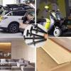 Nylon Cable Ties Set, 100/200/400 PCS, Self-Locking T Rivet Zip Ties for Car, Garden, Workshop (100 pcs) view 4
