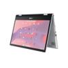 ASUS Chromebook Flip CX1 Convertible Laptop, 14" FHD NanoEdge 360-degree Touchscreen, Intel Celeron N4500 Processor, 128GB eMMC Storage, 8GB RAM, ChromeOS, Transparent Silver, CX1400FKA-AS88FT (Renewed) view 1
