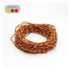 DOUDOUSUN Wires and Cables 5/10/20M 22AWG 26awg 30/60 Core 3 Way Twist Servo Extension Cable Futaba Twisted Wire Lead for RC Airplane Accessories Wires and Cables(Orange Brown Red,20 Meters_22AWG) view 2