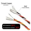 DOUDOUSUN Wires and Cables 5/10/20M 22AWG 26awg 30/60 Core 3 Way Twist Servo Extension Cable Futaba Twisted Wire Lead for RC Airplane Accessories Wires and Cables(Orange Brown Red,20 Meters_22AWG) view 3