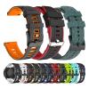 Silicone 22 20mm Watch Strap For GT 4 Pro 46mm Band 3 SE 2 42mm Watch4 GS Replacement Bracelet(Coal Black,22mm) view 2