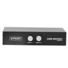 Healifty Portable USB Printer Scanner Sharing Black Hard Plastic Port USB Device Splitter for Sharing Printer Scanner Keyboard Between Two Computers Compatible with Windows Me Xp view 4