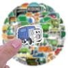 60 Pcs Garbage Truck Stickers Decals for Adult, Cute Garbage Truck Stickers Waterproof for Water Bottle Laptop Skateboard Helmet Luggage, Vinyl Stickers Pack(LJC) view 2